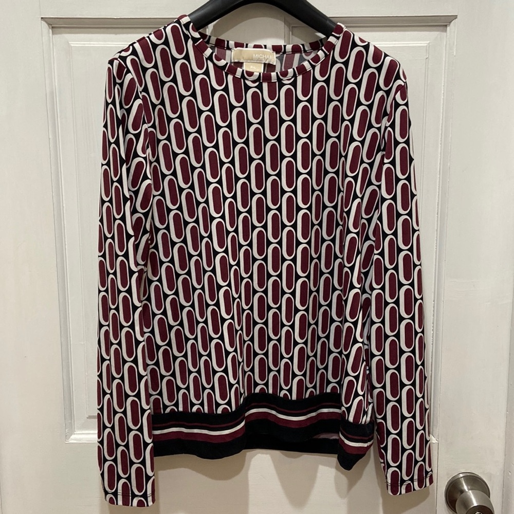 Michael kors long sleeve top